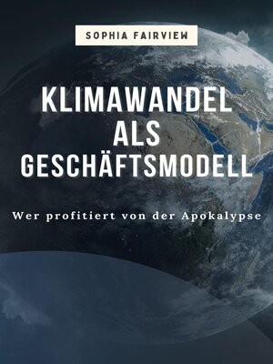 cover image of KlimawandelalsGeschäftsmodell